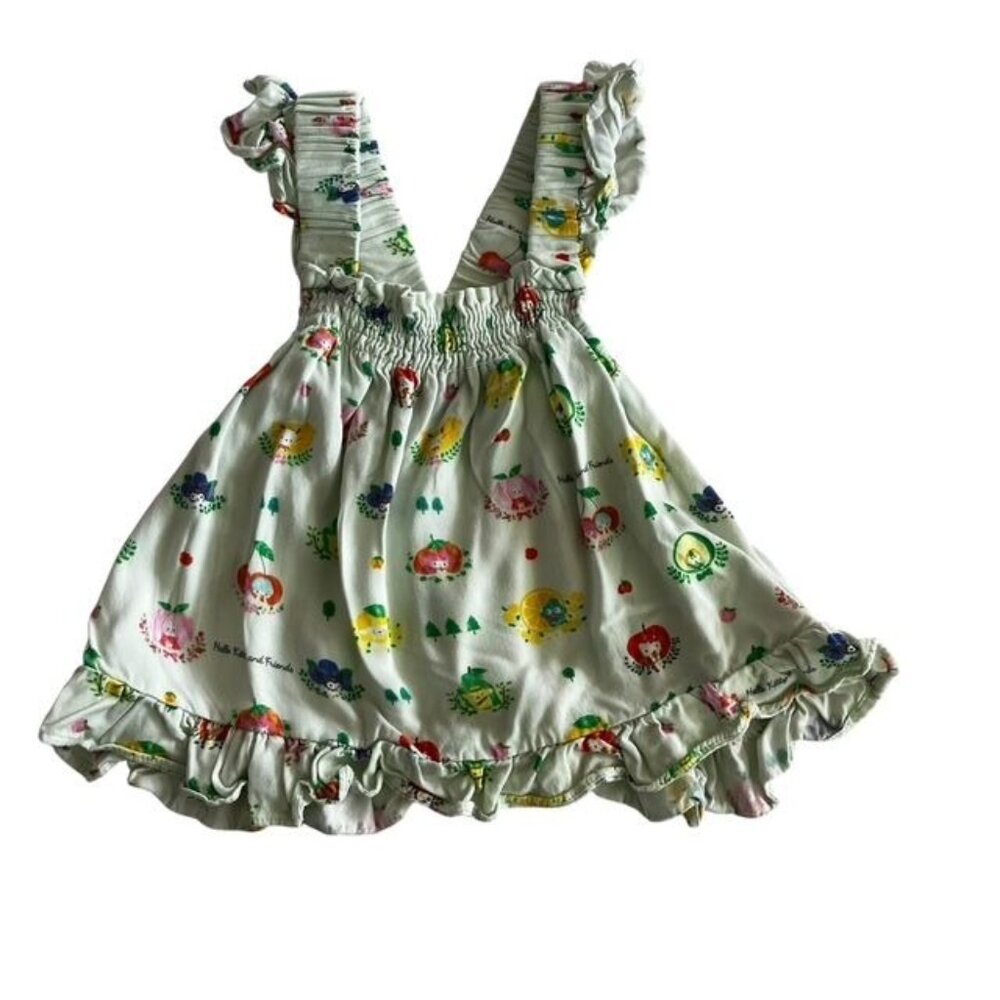 Sanrio Fruits Hello Kitty & Friends Allover Print Toddler Tank Top Size 2T